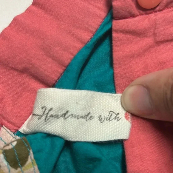 Imperfect handmade dress floral plus size button down back dress size 2X 3X ? - Picture 13 of 14